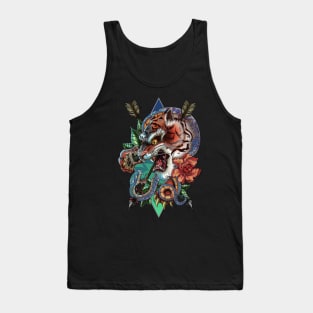 Snake vs Lion Tank Top